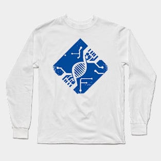 Biochip (Blue) Long Sleeve T-Shirt